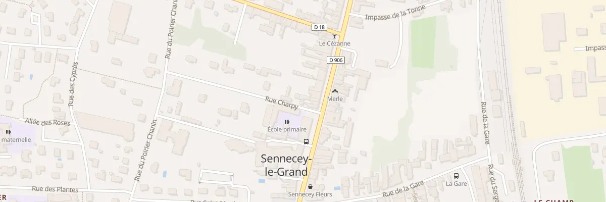 Plan du 67 Av du Quatre Septembre 1944 à Sennecey-le-Grand