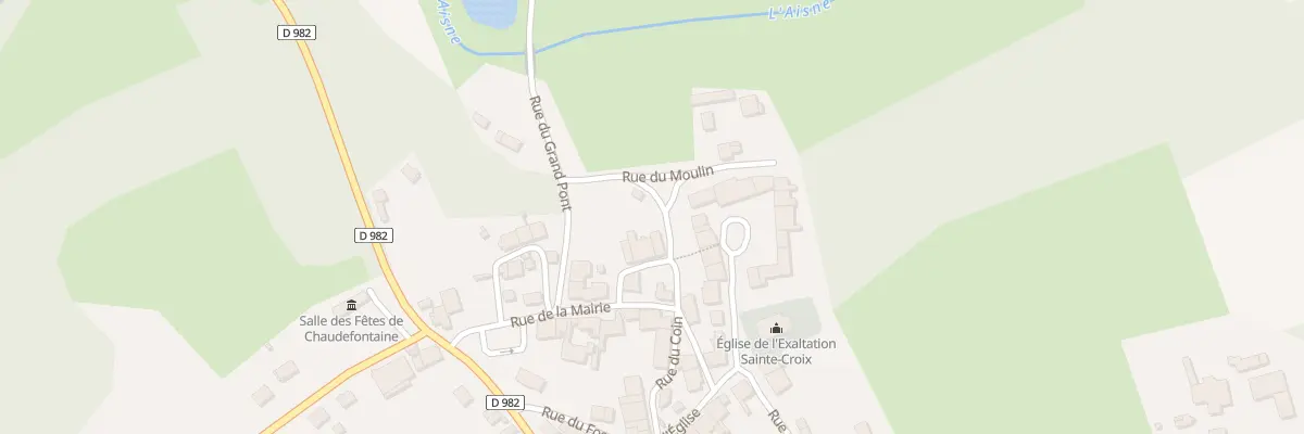 Plan du 6 Rue des Brebis à Chaudefontaine