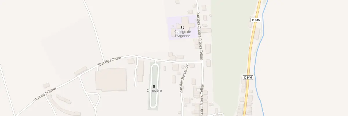 Plan du 4 Rue de l’Orme à Grandpré