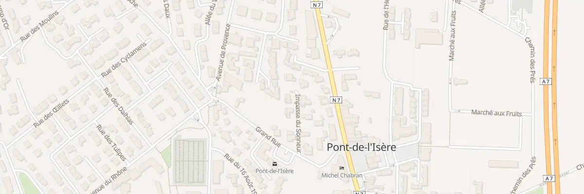 Plan du 5 Imp du Sonneur à Pont-de-l’Isère