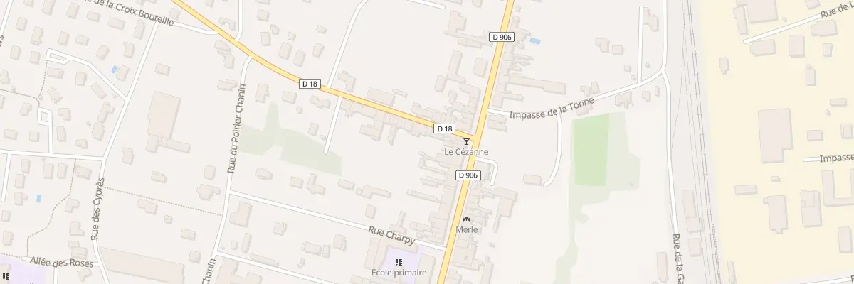Plan du 5163 Rue Maurice Pagenel à Sennecey-le-Grand