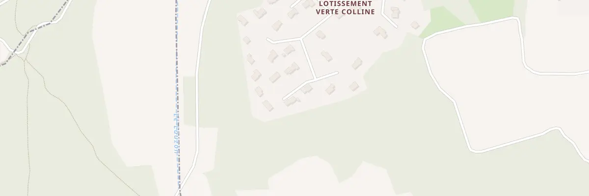 Plan du 15 Lot Verte Colline à Chamaret