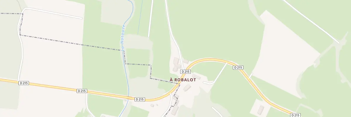 Plan du 5039 À Robalot à Vers