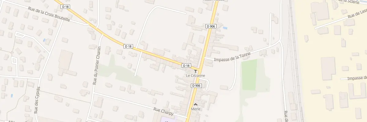 Plan du 9 Rue Maurice Pagenel à Sennecey-le-Grand