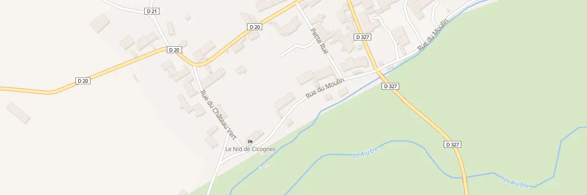 Plan du 7 Rue du Moulin à Dancevoir