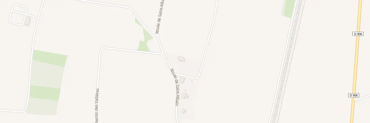 Plan du 364 Rte de St Albain à La Salle
