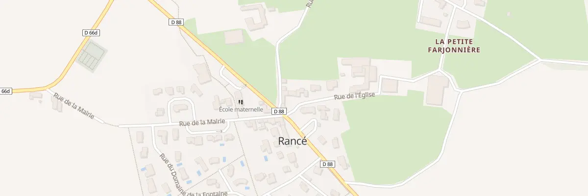 Plan du 27 Rue de l’Eglise à Rancé