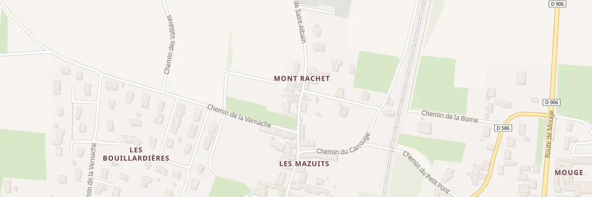 Plan du 273 Rte des Mauzuits à La Salle