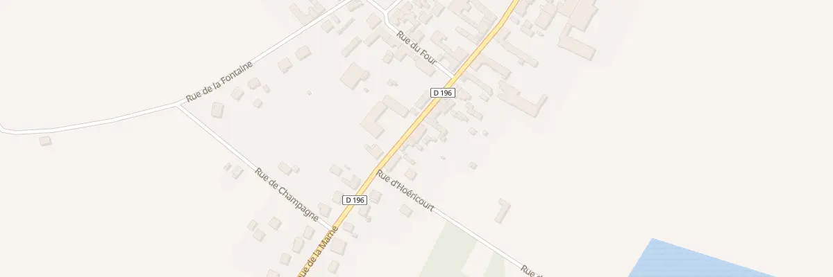 Plan du 45 Av de la Marne à Hallignicourt