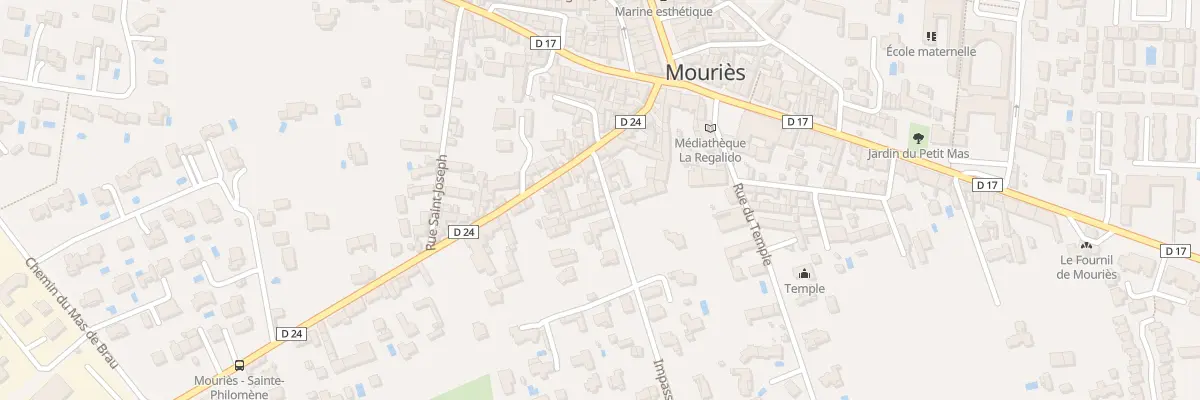Plan du 4 Imp des Plantiers à Mouriès