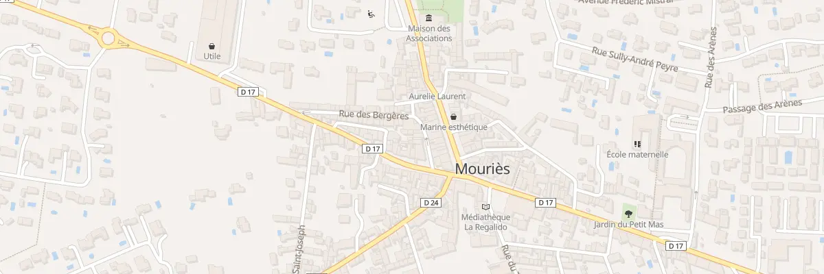 Plan du 8 Rue Jean Colas à Mouriès
