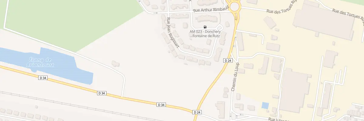 Plan du 9 Rue Jean Rogissart à Donchery