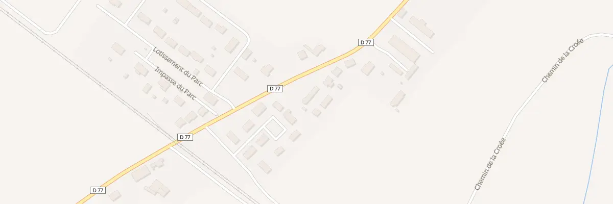 Plan du 49 Rue de la Gare à Saint-Eulien