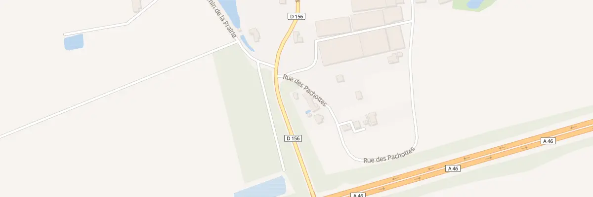 Plan du 1087 Rue des Pachottes à Simandres
