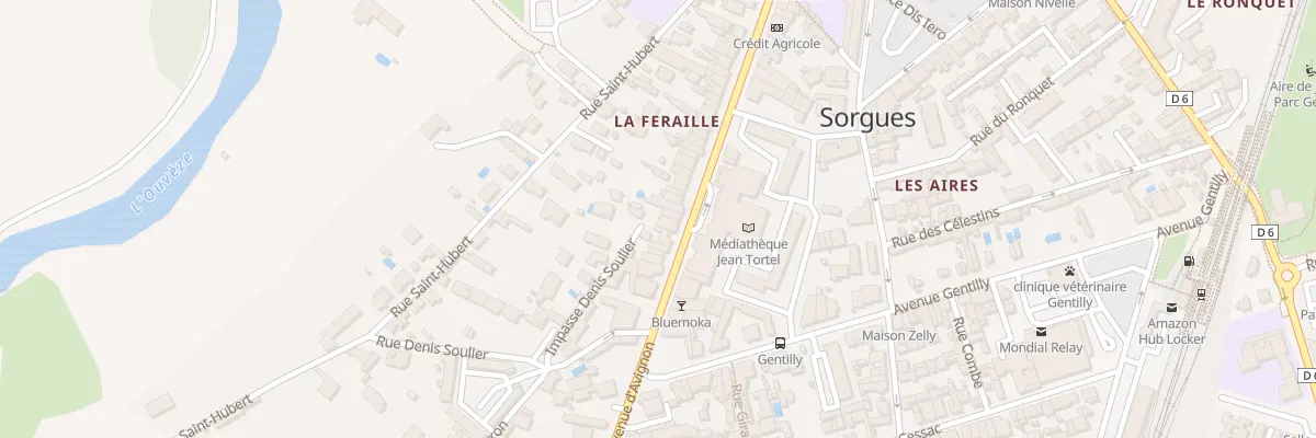 Plan du 306A Av d’Avignon à Sorgues