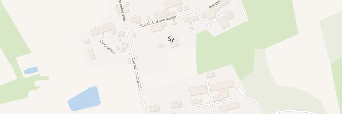 Plan du 4 Rue du Chemin Rouge à Sy