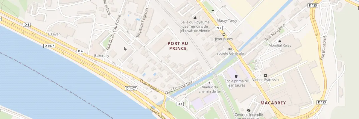 Plan du 27 Rue Pegeron à Vienne