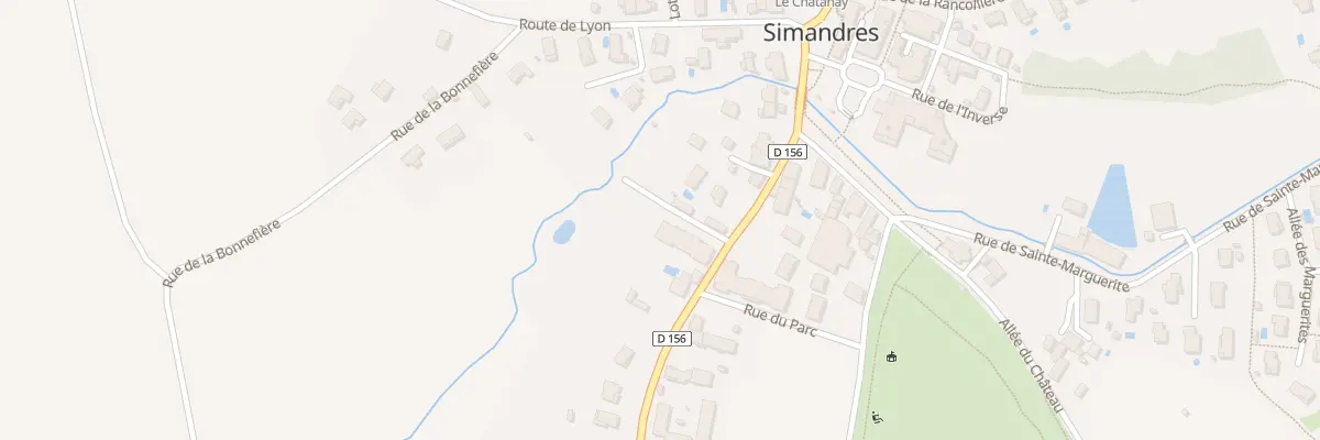 Plan du 130 Rue des Gordes à Simandres