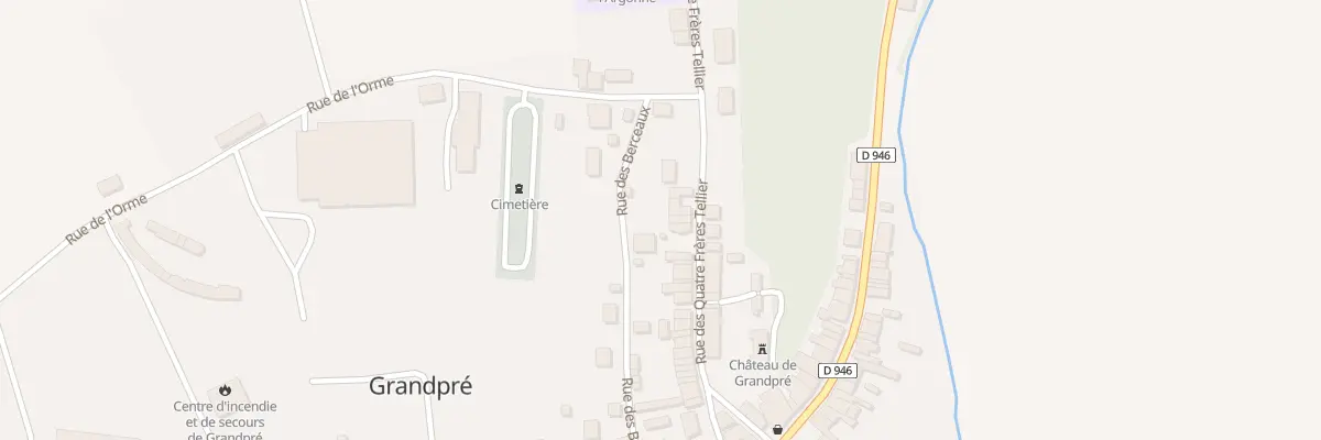 Plan du 31 Rue des Quatre Freres Tellier à Grandpré