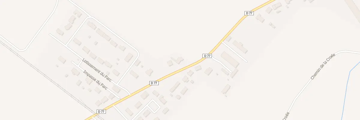 Plan du 38 Rue de la Gare à Saint-Eulien