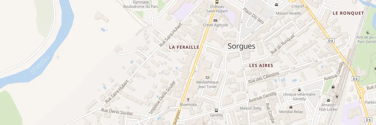 Plan du 266 Av d’Avignon à Sorgues