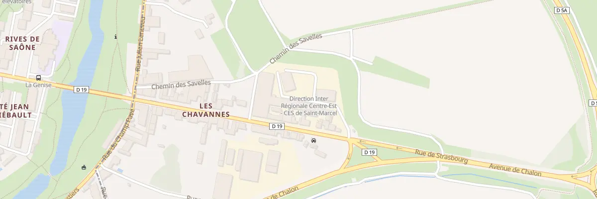 Plan du 19 Rue des Chavannes à Saint-Marcel