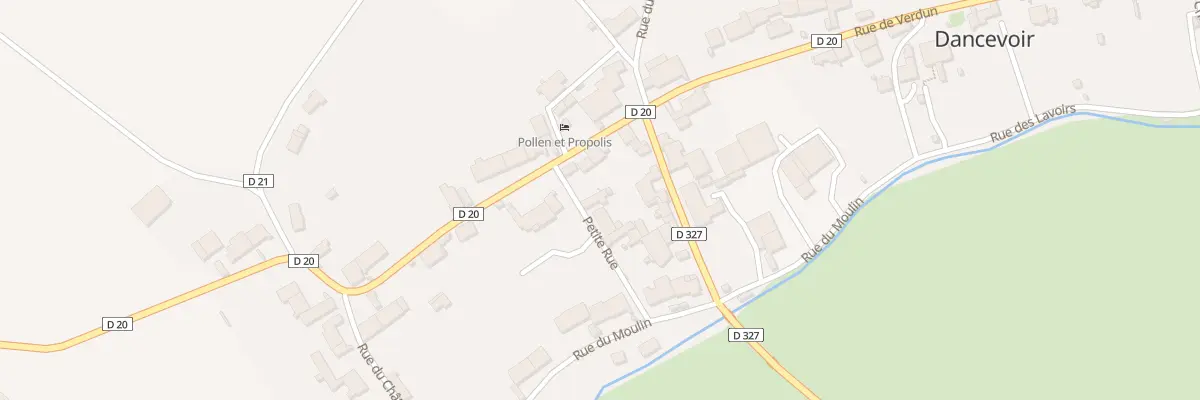 Plan du 3 Petite Rue à Dancevoir