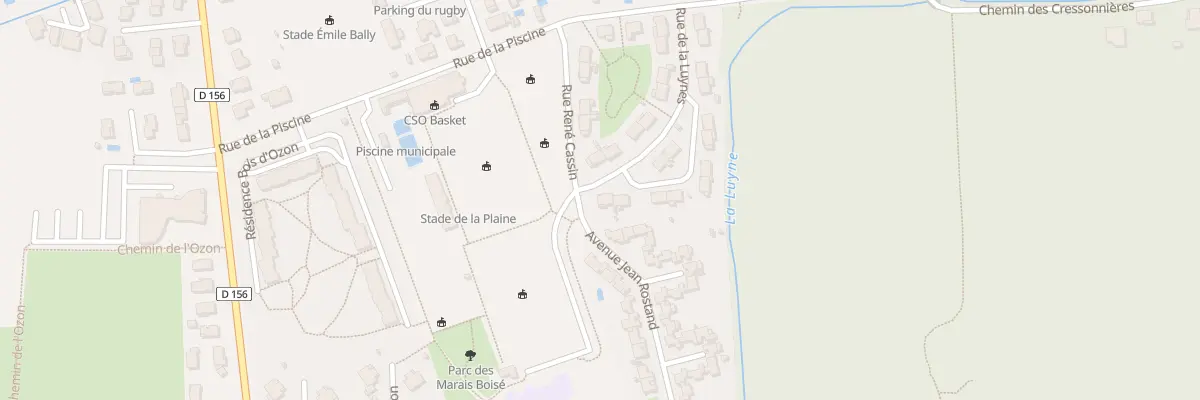 Plan du 14 Rue de la Luynes à Saint-Symphorien-d’Ozon