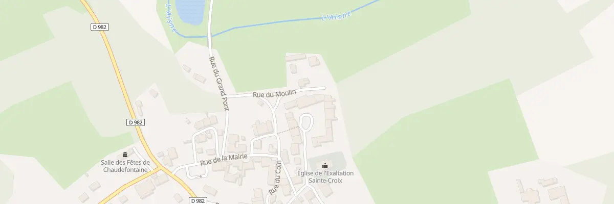 Plan du 12 Cour du Prieure à Chaudefontaine