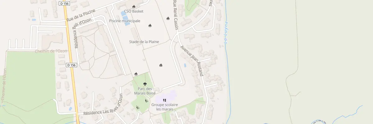 Plan du 3 Av Jean Rostand à Saint-Symphorien-d’Ozon
