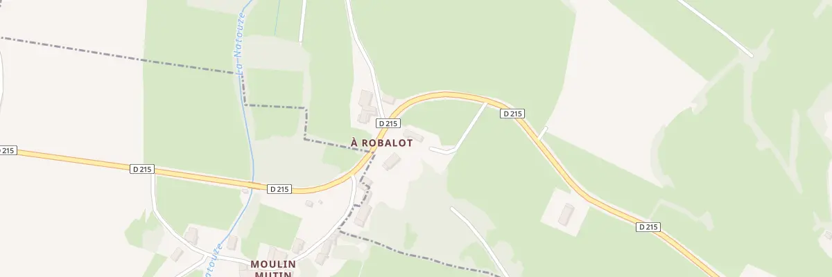 Plan du 5041 À Robalot à Vers