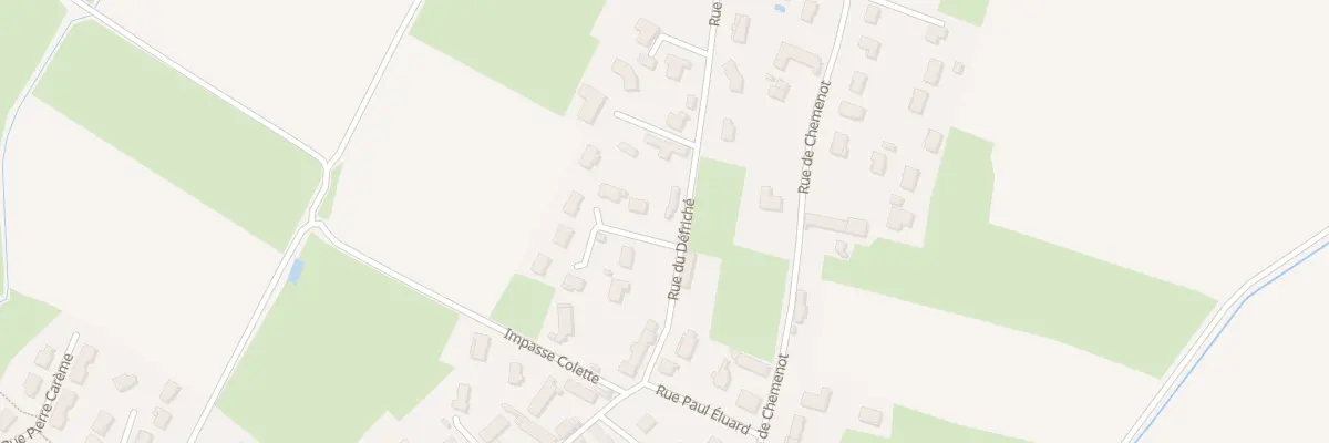 Plan du 141B Rue du Defriche à Virey-le-Grand