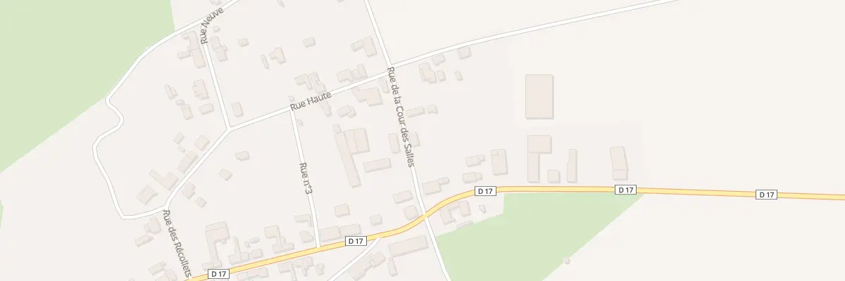 Plan du 6 Rue de la Cour des Salles à Charmont