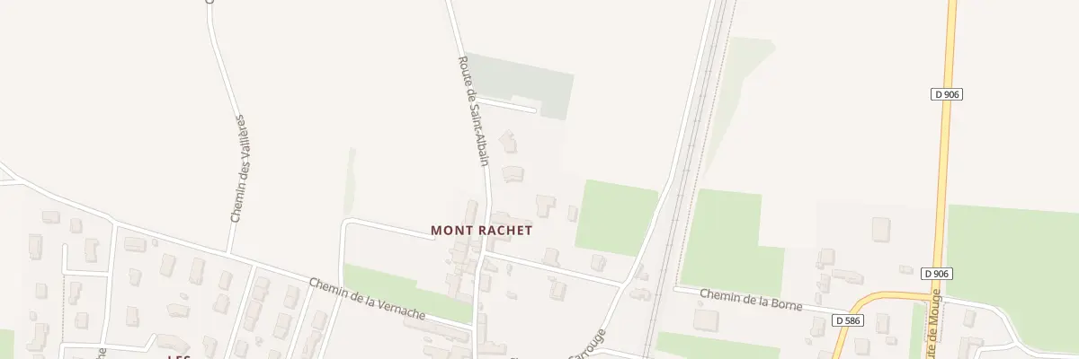 Plan du 18 Rte de St Albain à La Salle