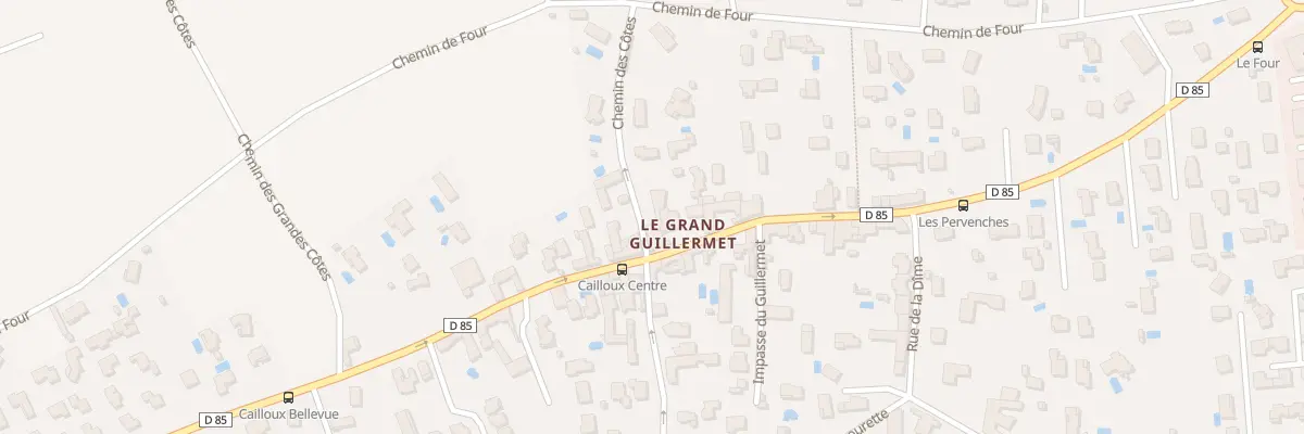 Plan du 249 Rte du Grand Guillermet à Cailloux-sur-Fontaines