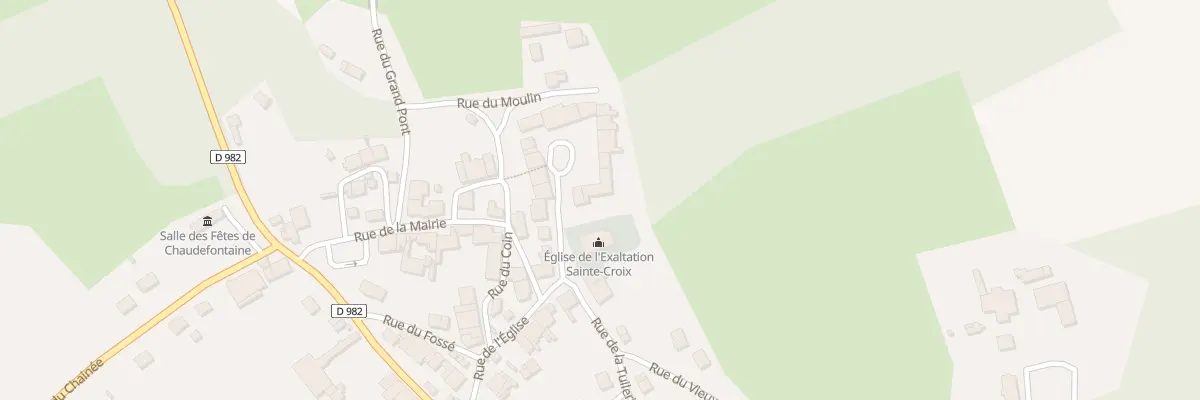 Plan du 5 Cour du Prieure à Chaudefontaine