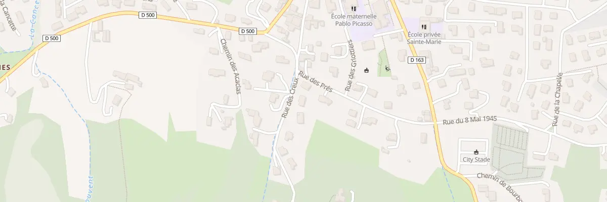 Plan du 215 Rue des Creux à Saint-Barthélemy-de-Vals