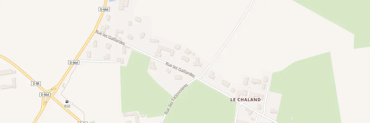 Plan du 24 Les Gaillardes à Cormoranche-sur-Saône