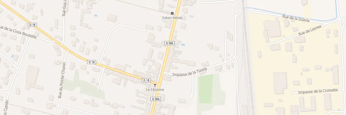 Plan du 136 Av du Quatre Septembre 1944 à Sennecey-le-Grand