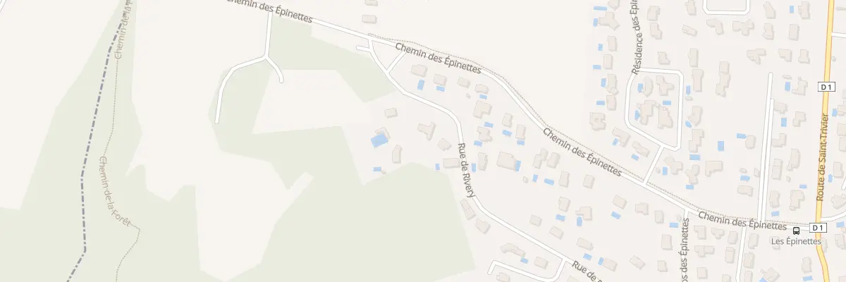 Plan du 55 Rue de Rivery à Sathonay-Village