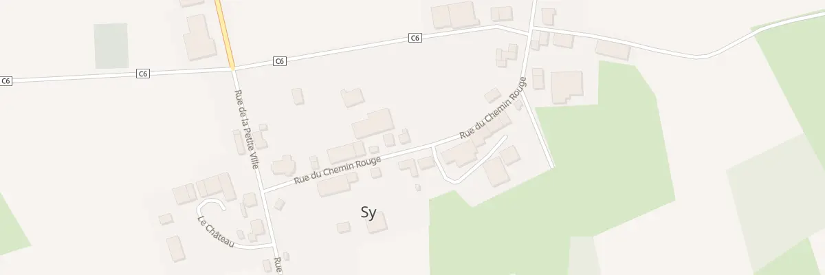 Plan du 5 Rue du Chemin Rouge à Sy