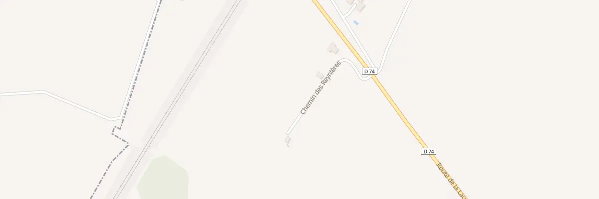 Plan du 130 Chem des Reynières à Bonlieu-sur-Roubion