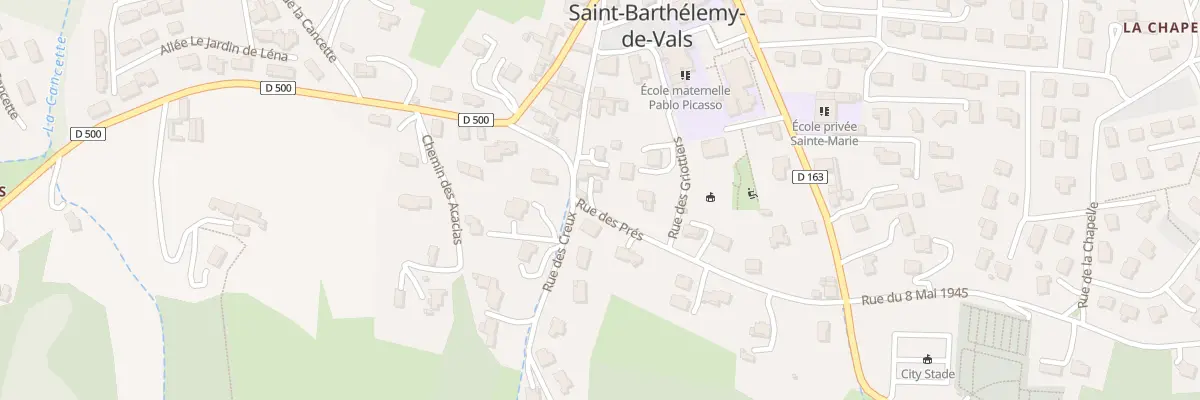 Plan du 220 Rue des Prés à Saint-Barthélemy-de-Vals