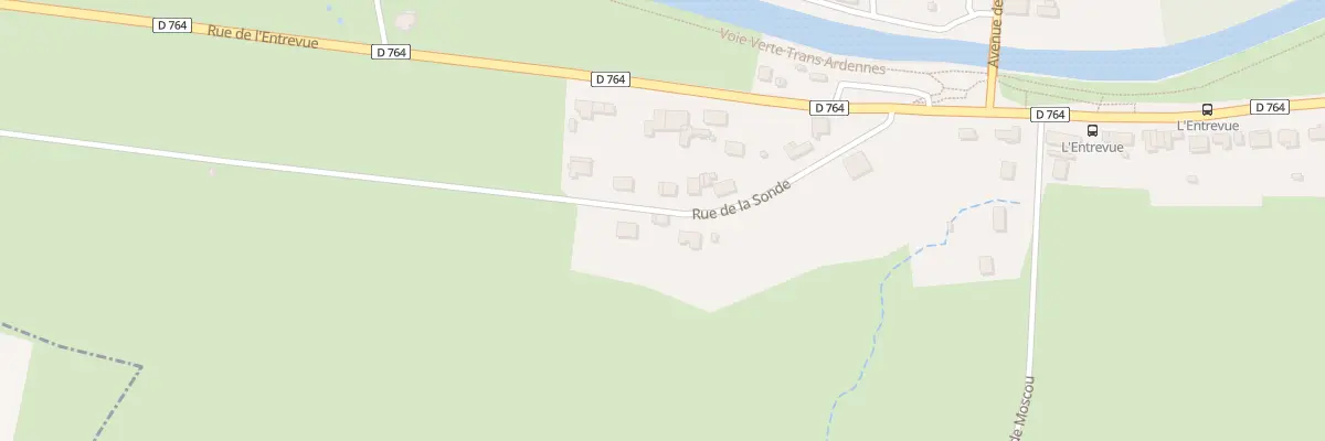 Plan du 9 Rue de la Sonde à Donchery