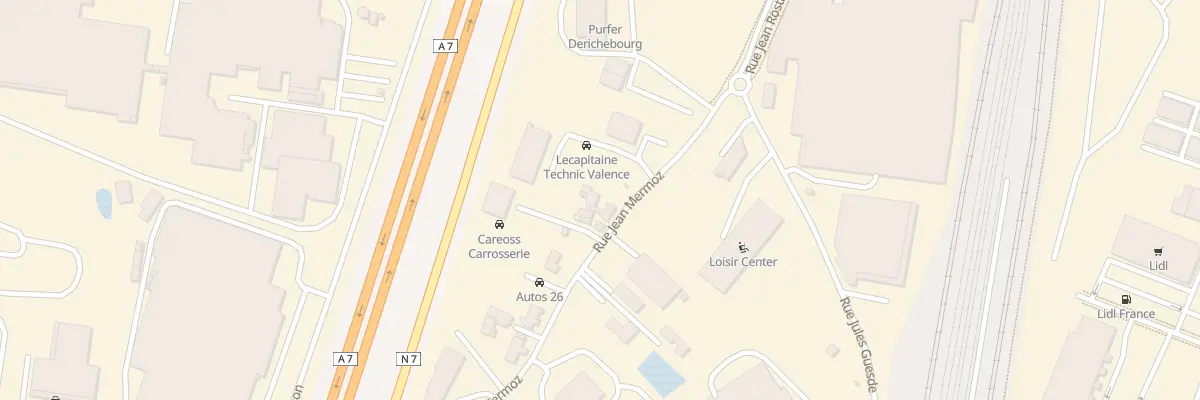 Plan du 146 Rue Jean Mermoz à Beaumont-lès-Valence
