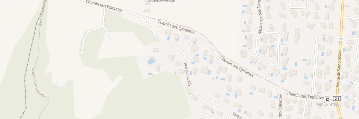 Plan du 53 Rue de Rivery à Sathonay-Village