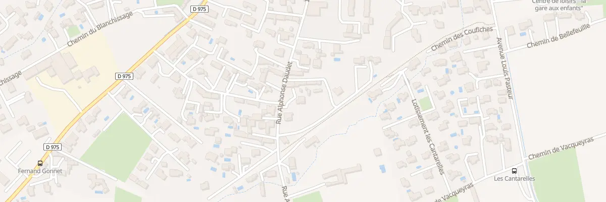 Plan du 30 Rue Alphonse Daudet à Camaret-sur-Aigues