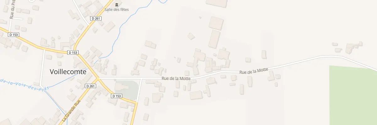 Plan du 21 Rue de la Motte à Voillecomte