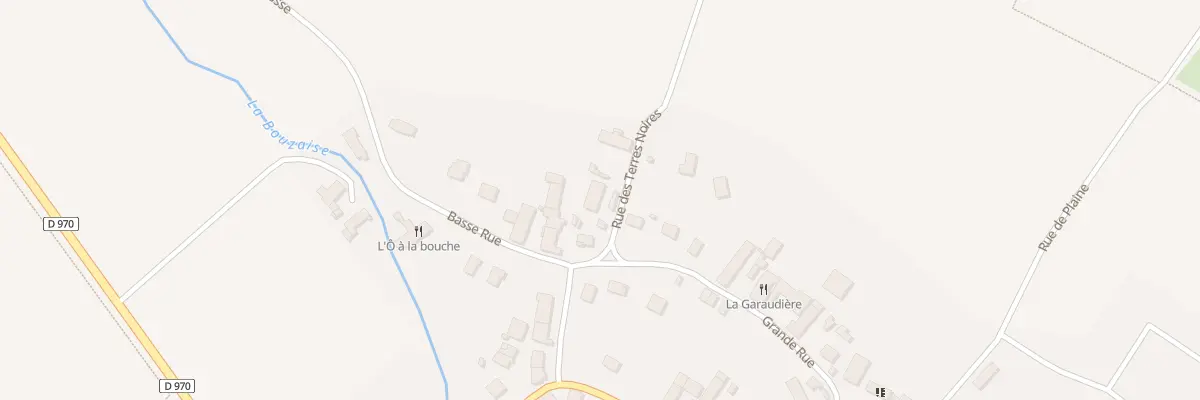 Plan du 1B Rue des Terres Noires à Levernois
