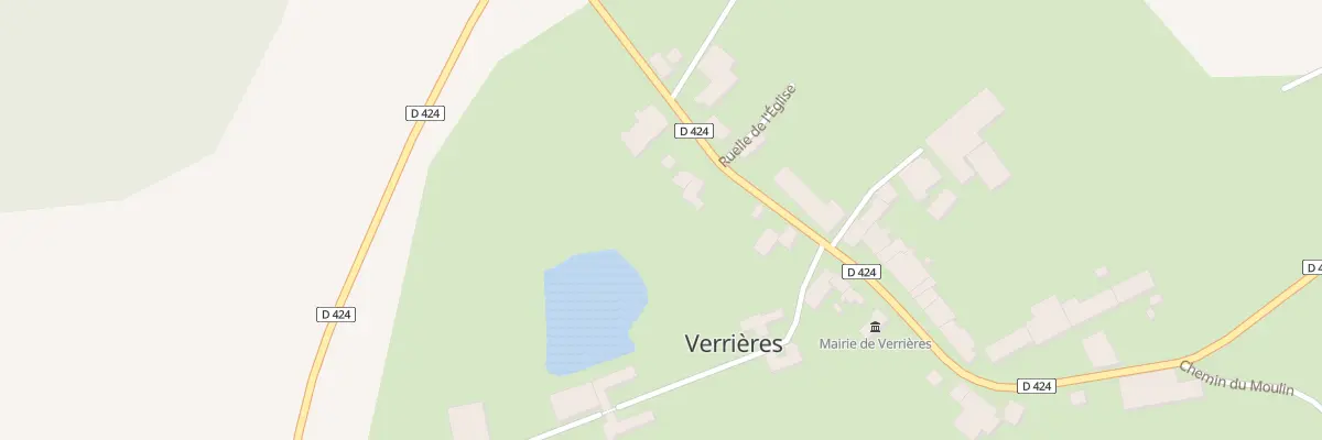 Plan du 15 Rue Principale à Verrières